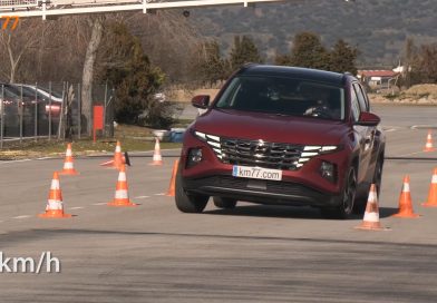 Hyundai Tucson 2022 года проходит испытание европейским лосем